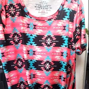 Crazy Train side knot top